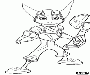 Colorear Ratchet & Clank