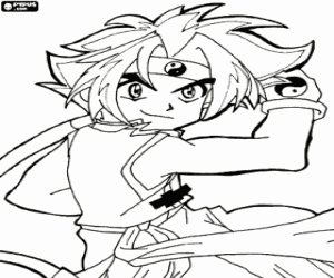 Colorear Ray Kon de Beyblade