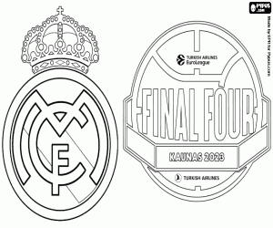 Colorear Real Madrid, EuroLeague 2023