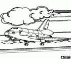 Transbordador espacial tomando tierra - Space shuttle