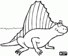 Dimetrodon, réptil carnívoro parecido a un mamífero