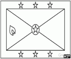 Bandera de Granada o Grenada