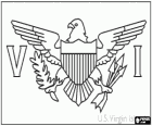 Bandera de las Islas Vírgenes de los Estados Unidos