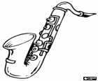 Saxo o saxofón, instrumento musical de viento