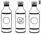 Puzzle de botellas de bebidas o refrescos