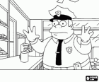 El jefe de policía de la ciudad de Springfield Clancy Wiggum o Clancy Gorgory - Jefe Wiggum o jefe Gorgory