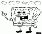 Bob Esponja es una esponja de mar con grandes ojos
