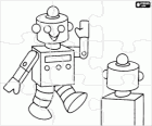 Puzzle de Robots alienígenas