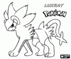 Luxray es la evolución final de Shinx y Luxio, un pokemon de tipo eléctrico, sus ojos pueden ver através de cualquier cosa