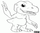 Agumon es uno de los principales digimon. Agumon es un digimon muy valiente y divertido 