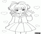 Sakura Kinomoto es la heroína de las aventuras de Cardcaptor Sakura