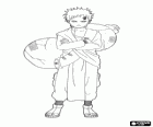 Gaara es un ninja de Sunagakure, la Aldea Oculta de la Arena