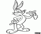 Bugs Bunny, el conejo protagonista de las aventuras de Looney Tunes