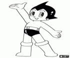 AstroBoy o Astro Boy, un robot superpoderoso que el Profesor Tenma crea a imagen de su hijo muerto Toby y con sus recuerdos