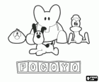 Los mejores amigos de Pocoyó son Pato, Elly, Loula y Pajaroto
