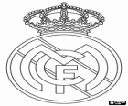 Emblema del Real Madrid Club de Futbol, club español 