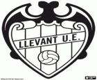 Escudo o emblema del Levante U.D. o Llevant U.E. de Valencia