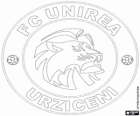 Emblema del FC Unirea Urziceni, club de futbol de Rumania