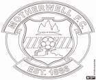 Emblema del Motherwell FC, club escocés de fútbol