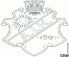 Logo del AIK Solna o AIK Estocolmo, equipo de fútbol sueco