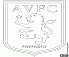 Logo del Aston Villa FC, club inglés de fútbol