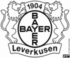 Logo del Bayer 04 o Bayer Leverkusen, club alemán de fútbol