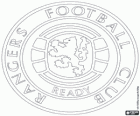 Escudo del Glasgow Rangers FC, equipo escocés de fútbol