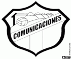 Escudo del CSD Comunicaciones, conocido también como Cremas, club de fútbol de la Ciudad de Guatemala