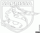 Logo del Deportivo Saprissa, club de fútbol de Costa Rica