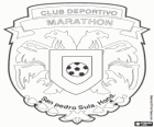 Logo del CD Marathón, equipo de fútbol hondureño, con sede en San Pedro Sula