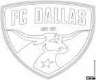 Logo del FC Dallas, equipo de fútbol de Texas, Estados Unidos