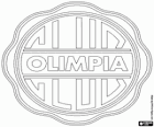 Emblema del club de futbol paraguayo, Club Olimpia de Asunción