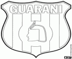 Escudo del Club Guaraní, equipo de futbol de Paraguay