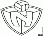 Logo del Club Deportivo El Nacional, equipo de fútbol de Quito, Ecuador