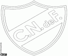 Emblema del Club Nacional de Football, equipo uruguayo de fútbol de la ciudad de Montevideo