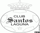 Logo del Club Santos Laguna, equipo mexicano de fútbol con sede en Torreón