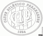 Logo del Clube Atlético Paranaense, equipo brasileño de fútbol de la ciudad de Curitiba