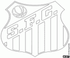 Insignia del Santos FC, club de fútbol brasileño