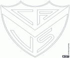 Emblema del CA Vélez Sársfield, equipo de fútbol y club deportivo de la ciudad de Buenos Aires, Argentina