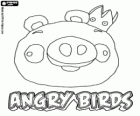 Rey Cerdo aparece en la parte final del juego Angry Birds