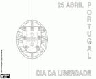 Día de la Libertad, 25 de abril, fiesta nacional de Portugal en conmemoración de la Revolución de los Claveles de 1974