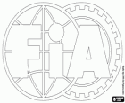 Logo de la FIA, Federación Internacional del Automóvil