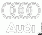 Logo de Audi, marca alemana de coches