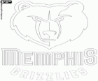Logo de Memphis Grizzlies, equipo de la NBA. División Suroeste, Conferencia Oeste