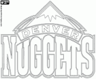Logo de Denver Nuggets, equipo de la NBA. División Noroeste, Conferencia Oeste