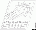 Logo de Phoenix Suns, equipo de la NBA. División Pacífico, Conferencia Oeste