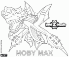 Moby Max. Invizimals. Raros y magníficos luchadores con fuerte cráneo y gran boca
