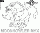 Moonhowler Max. Invizimals. Vive en la oscuridad absoluta pero tiene miedo de la oscuridad