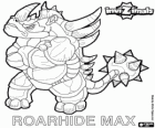 Roarhide Max. Invizimals. Grandes luchadores y enemigos temibles