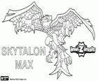 Skytalon Max. Invizimals. Enormes águilas que son nobles, leales y valientes